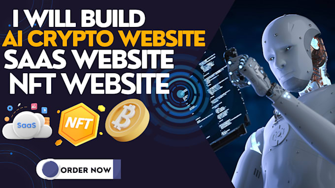 Gig Preview - Build ai crypto website, saas website and nft website