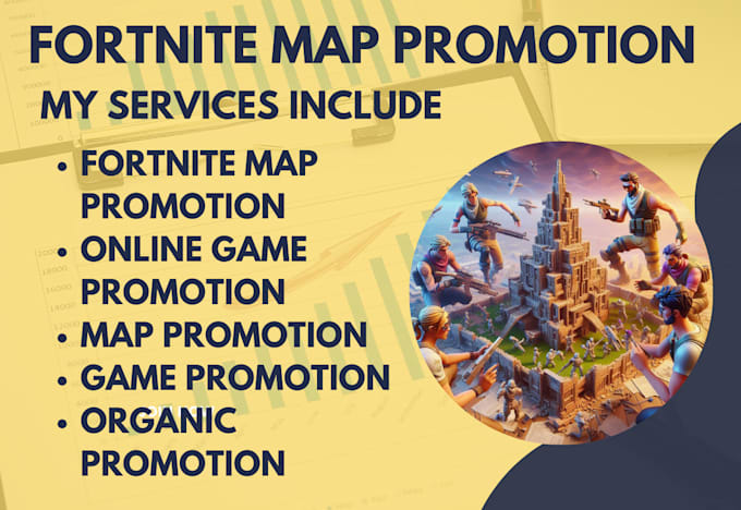 Bestseller - do fortnite map promotion fortnite game online game promotion uefn steam game