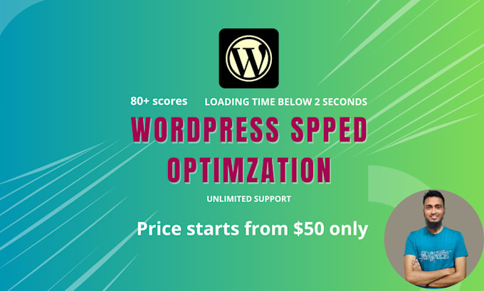 Gig Preview - Do wordpress speed optimization