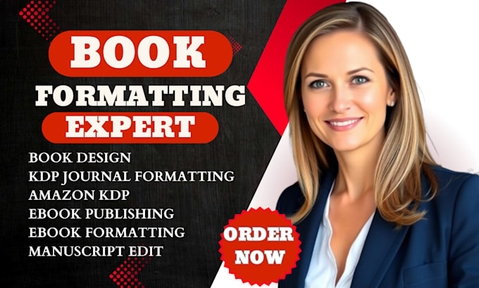 Bestseller - edit, format amazon kdp ebook, book editing, kdp journal design and publishing