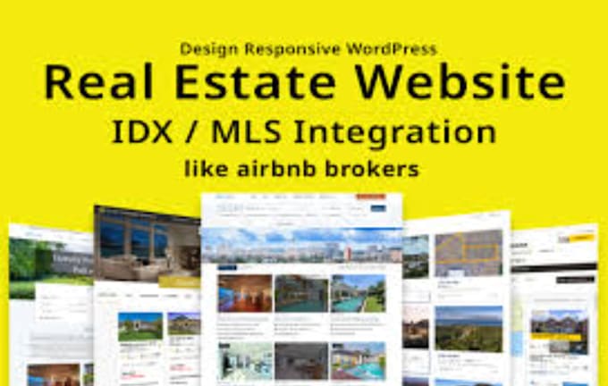 Gig Preview - Elevate your real estate idx experience transform your website with custom desig