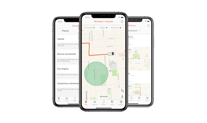 Bestseller - build car accurate tracking app, carpooling app