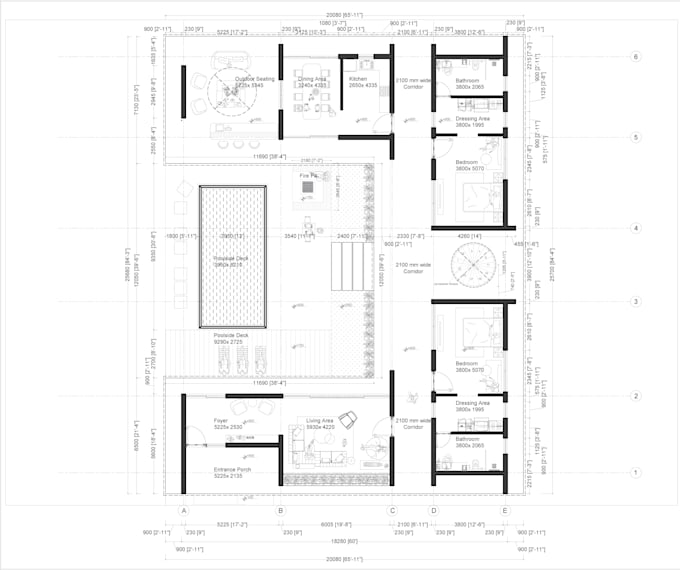 Gig Preview - Design functional and aesthetic residential floor plans