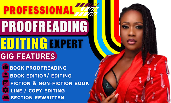 Gig Preview - Do book proofreading and editing, book editor, proofread, spanish proofreading