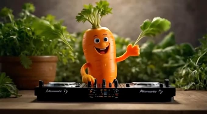 Bestseller - create fun ai animated music videos with dancing fruits and vegetables