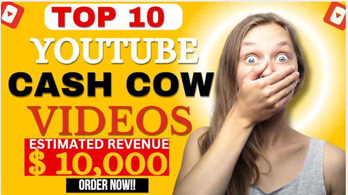 Bestseller - create automated youtube cash cow channel and top 10 videos