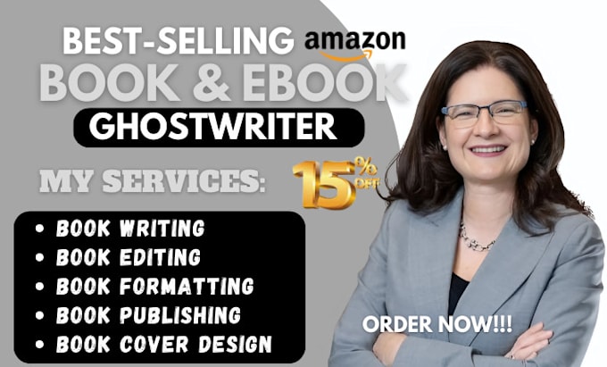 Bestseller - be ebook writer, fiction ghostwriter, book writer, ebook ghostwriter, amazon kdp