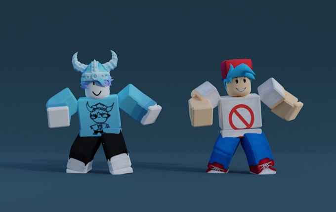 Gig Preview - Roblox game animation,3d minecraft, 3d game scene, roblox rigging, 3d unity, ue5