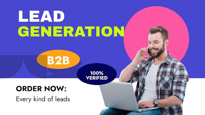 Gig Preview - Do b2b lead generation, prospect list, linkedin, and email list building