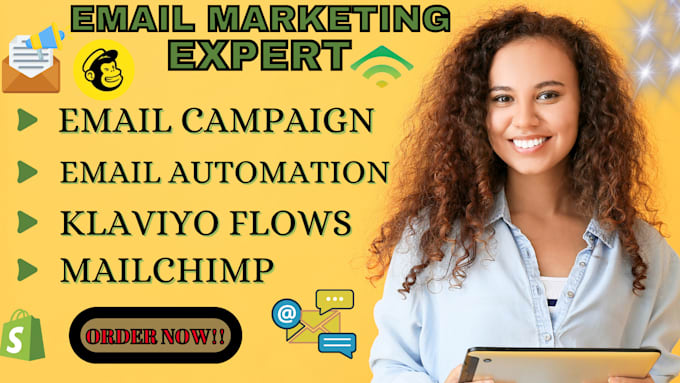 Bestseller - shopify klaviyo flows email marketing automation newsletter mailchimp campaigns