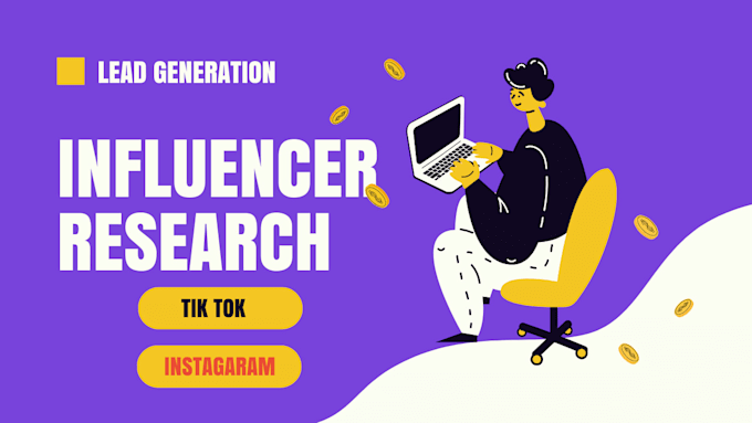 Gig Preview - Research and find best instagram and tiktok  influencer