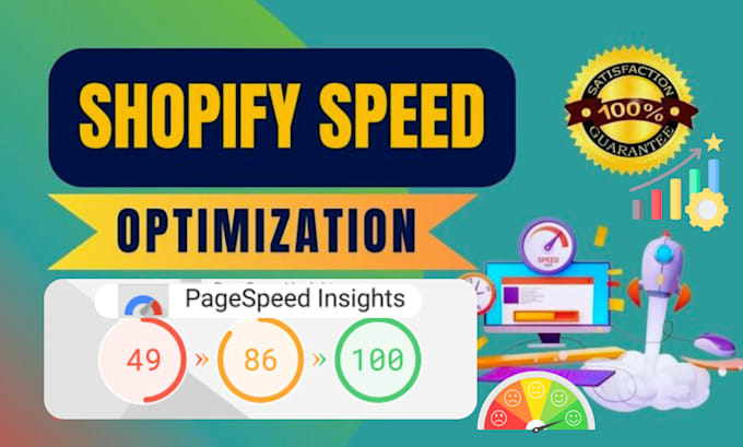 Gig Preview - Do shopify speed optimization, improve SEO, pagespeed of your shopify store