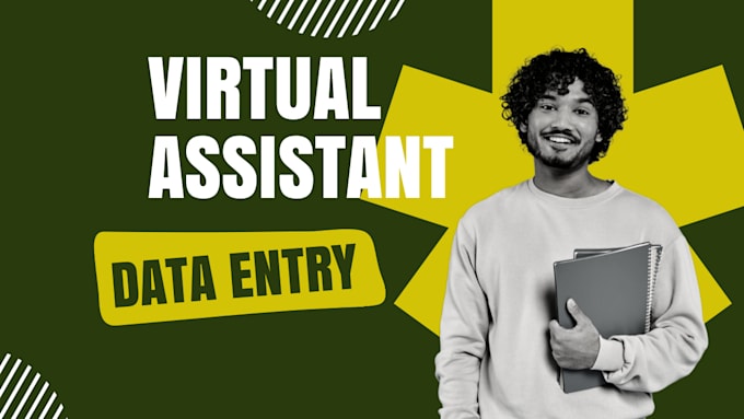 Gig Preview - Be your virtual assistant for data entry and web research