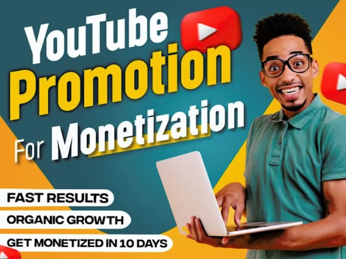 Bestseller - help grow youtube channel and get it ready for monetization