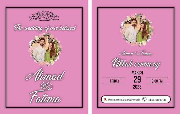 Bestseller - do wedding card very nicely and very unique