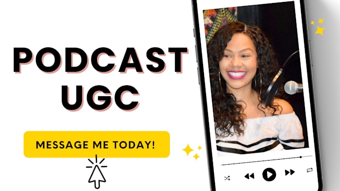 Bestseller - create a podcast style ugc video ad