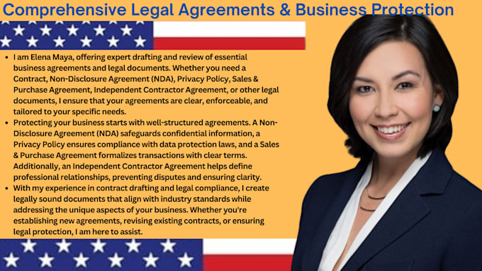 Bestseller - write legal contract, agreement, terms and condition, privacy policy as a lawyer