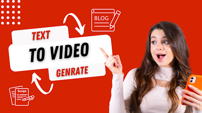 Gig Preview - Convert articles, blogs or scripts into videos with voice over in 12  hours