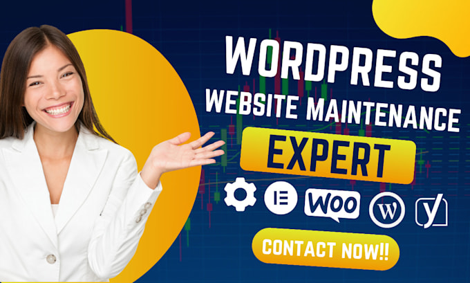 Bestseller - provide wordpress website maintenance bug fix errors support help update in 24hr