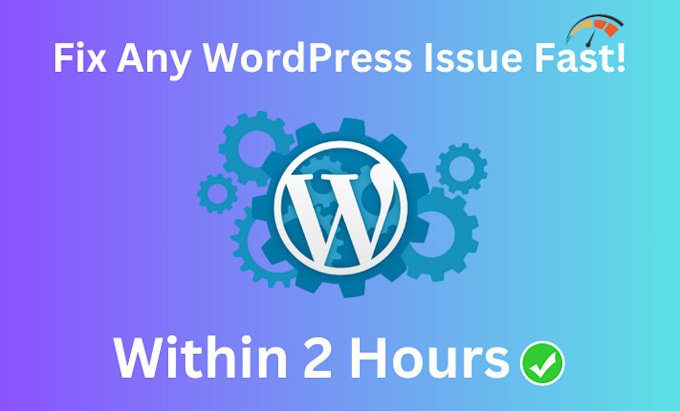 Gig Preview - Fix your wordpress website issues and errors