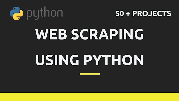 Gig Preview - Do web scraping and automation using python