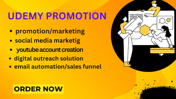 Bestseller - do udemy course promotion udemy course marketing