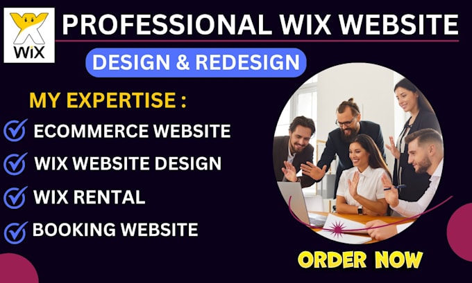 Bestseller - design wix ecommerce redesign wix landing page fix wix rental booking website