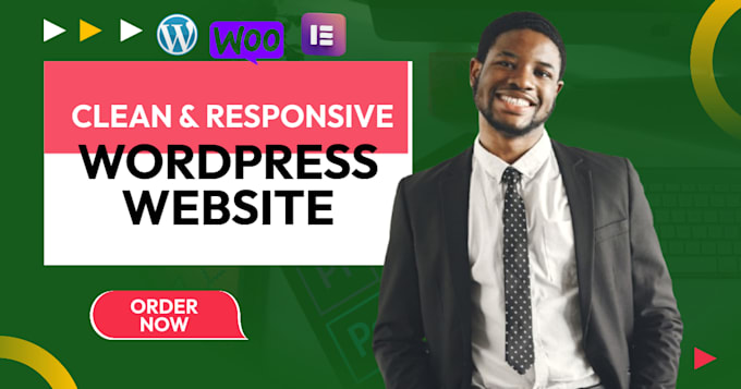 Gig Preview - Be your wordpress developer,business website or blog website