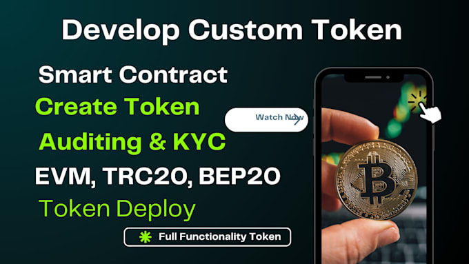 Bestseller - develop sol token create erc20 xrp coin lunch bep20 custom token with features