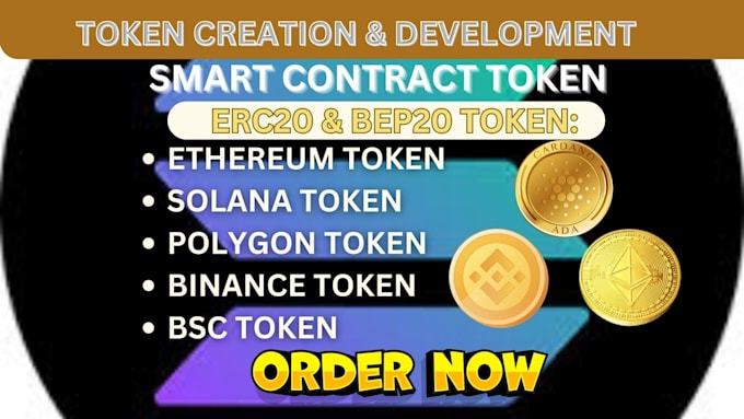 Bestseller - create your own erc20,bep20 cryptocurrency token, bsc, polygon, smart contract