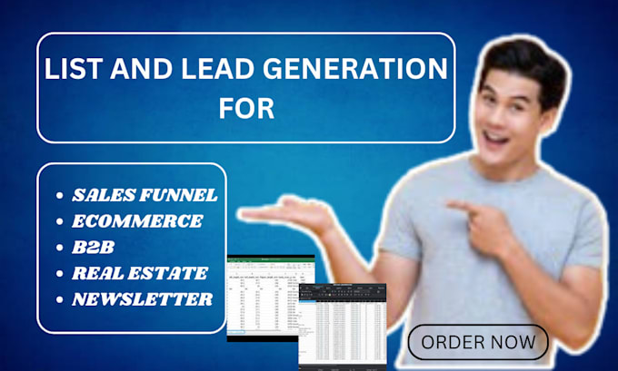 Gig Preview - Professional b2b lead generation service