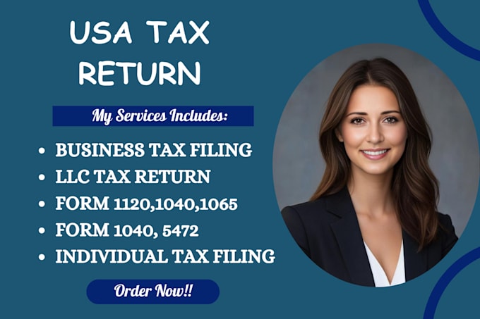 Bestseller - prepare and file US business, personal taxes 1120, 1040, 5472