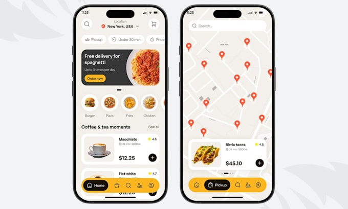 Gig Preview - Develop food delivery app restaurant app grocery delivery app