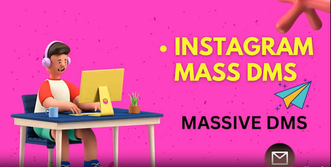 Gig Preview - Help you create instagram mass dm to get your target