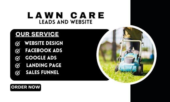 Bestseller - generate lawncare leads lawncare website landscaping leads landscaping website