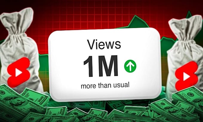 Bestseller - organic youtube video promotion to active 1 million views for channel growth