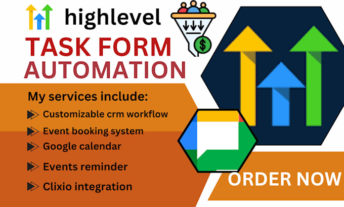 Bestseller - setup gohighlevel task automation form online course registration appointment