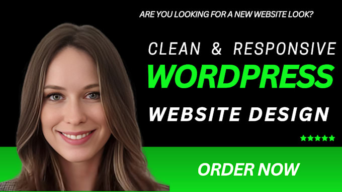 Gig Preview - Design responsive modern wordpress business website as divi and elementor expert