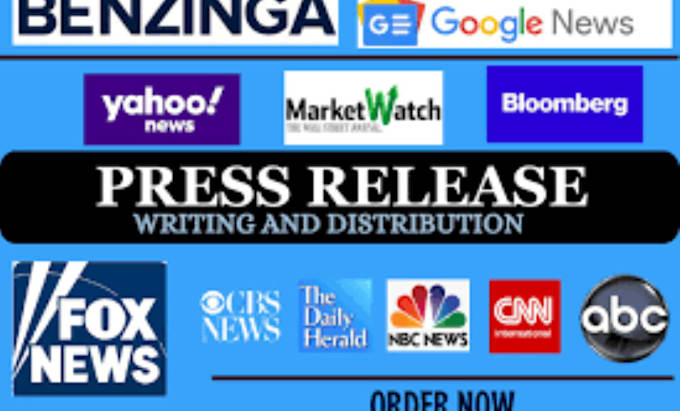 Gig Preview - Do press release distribution, press release writing, press release distribution