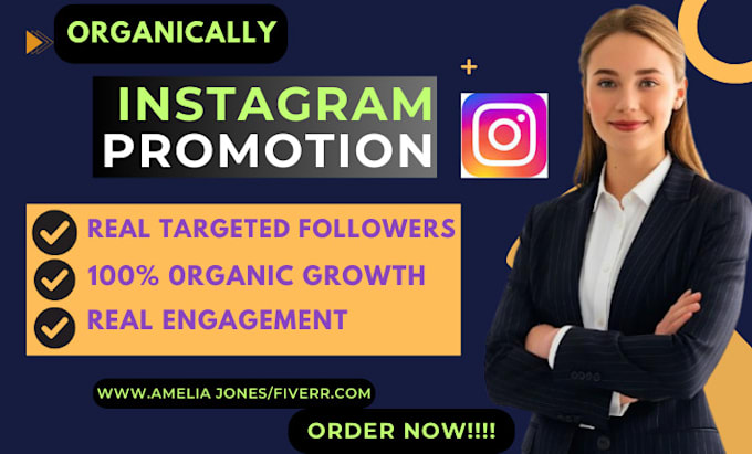 Bestseller - do super fast instagram organic growth promotion follower and engagement