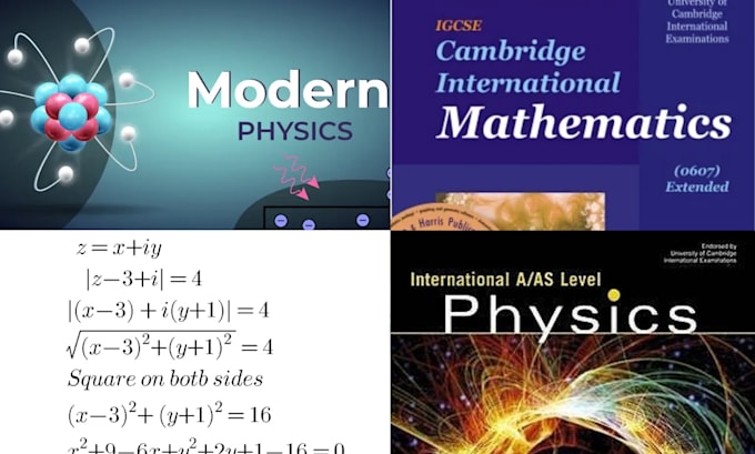 Gig Preview - Assist you in physics and mathematics tasks, problems and research work