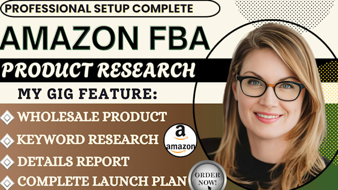 Bestseller - setup complete amazon fba wholesale fba product research for pl, US UK fba store