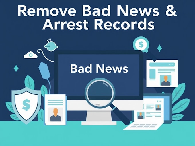 Gig Preview - Remove bad news arrest record mugshot bad article