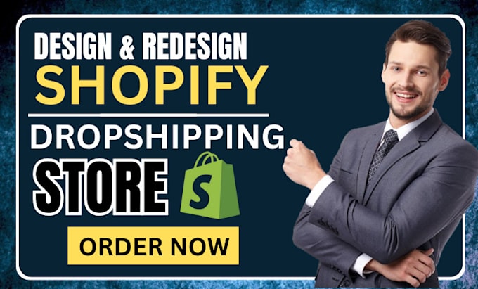 Gig Preview - Do passive income shopify dropshipping store for website