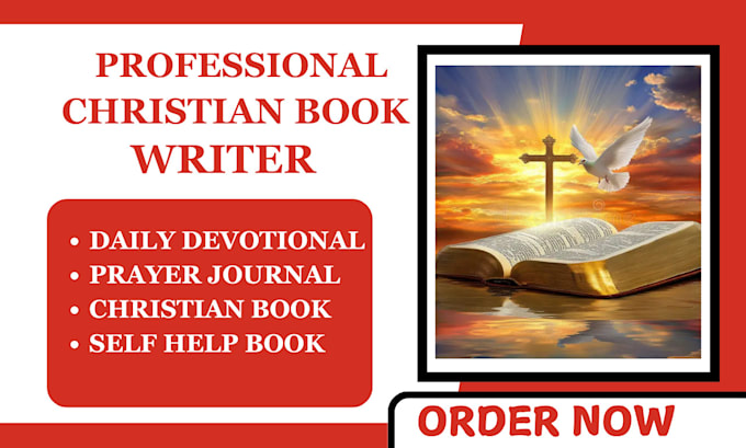 Gig Preview - Ghostwrite your christian book prayer journal daily devotional