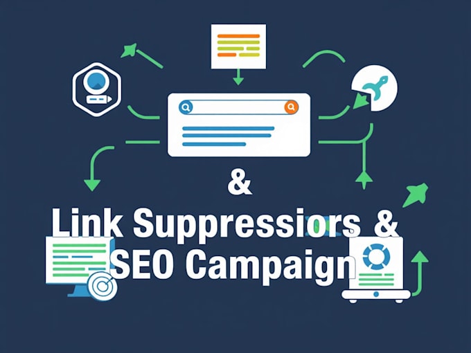 Gig Preview - Do negative link suppression remove bad article SEO suppression campaign