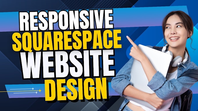 Bestseller - build responsive squarespace website design and update squarespace website