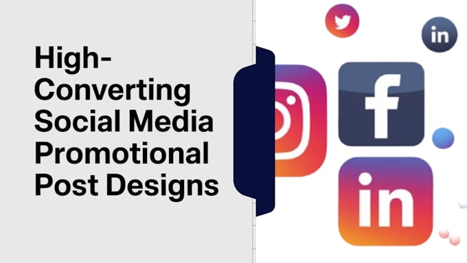 Gig Preview - Design high converting social media promotional posts for engagement and sales