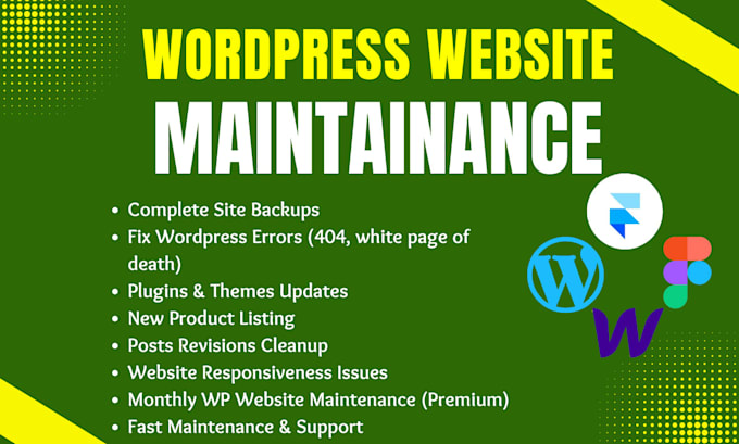 Bestseller - do wordpress website maintenance, bug fixes, support and updates