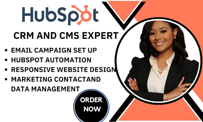 Gig Preview - Setup hubspot CRM, forms integration and automation for sales in 72 hours